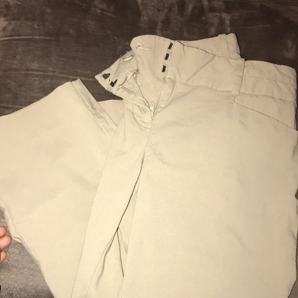 Tan slacks